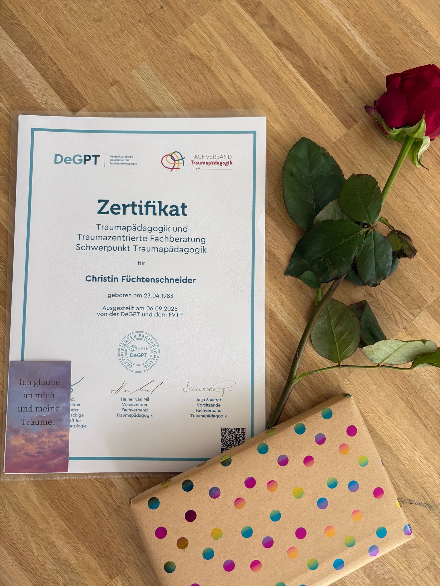 Zertifikat Traumapädagogik und traumazentrierte Fachberatung